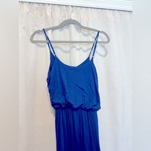 Blue maxi dress